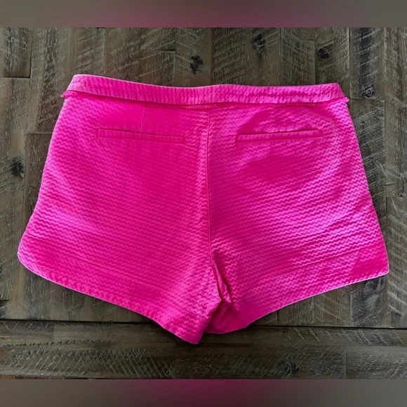 Lilly Pulitzer Hot Pink Quilted Shorts - Picture 2 of 3